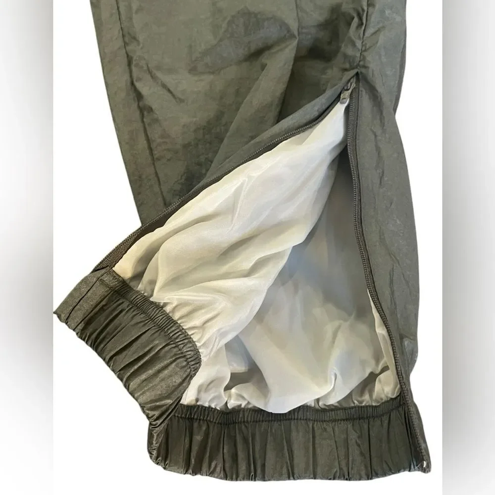 Vintage 90s USA Olympics Edition JCPenney Gray Nylon Windbreaker Track Pants- L